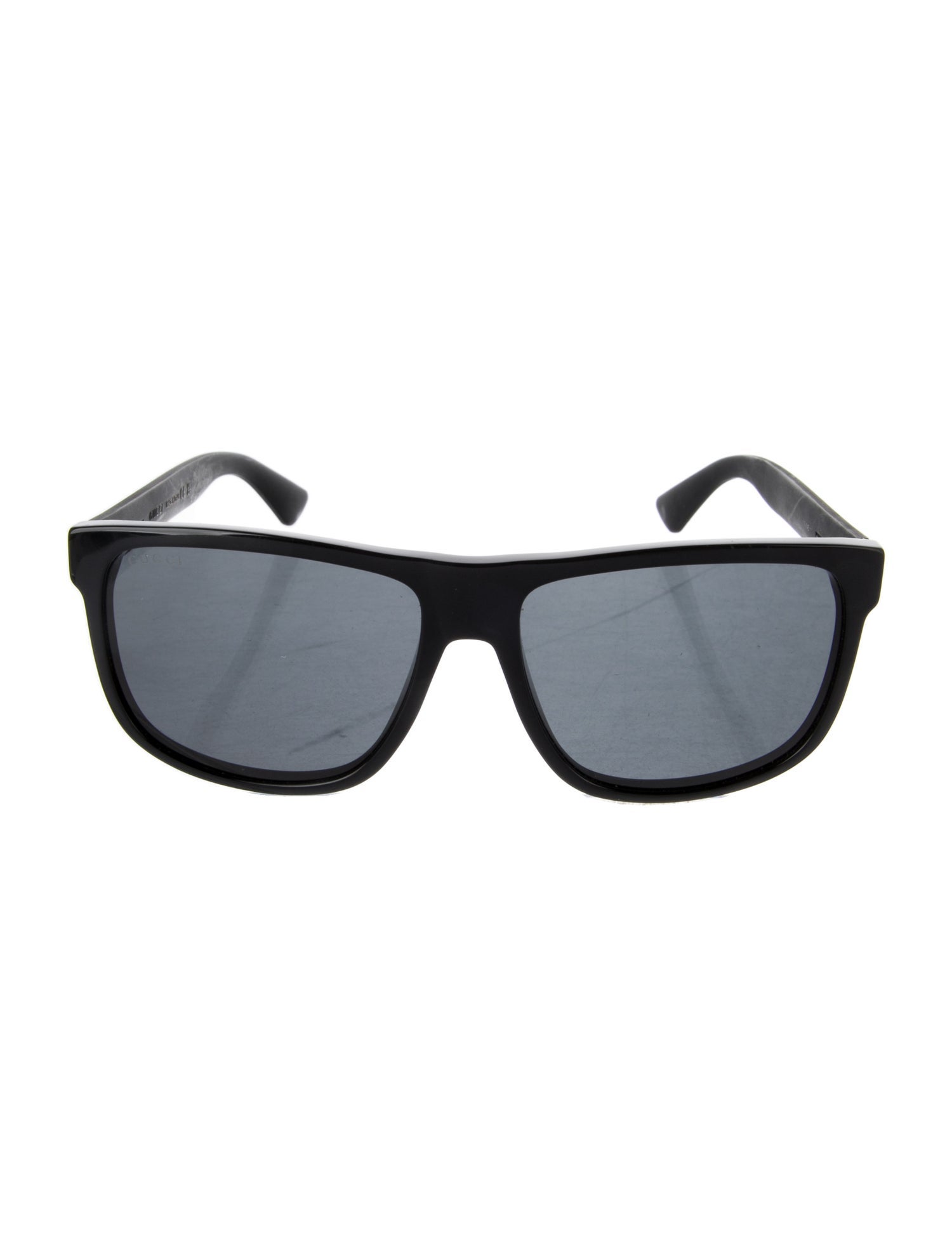 Gucci Web Accent Square Sunglasses